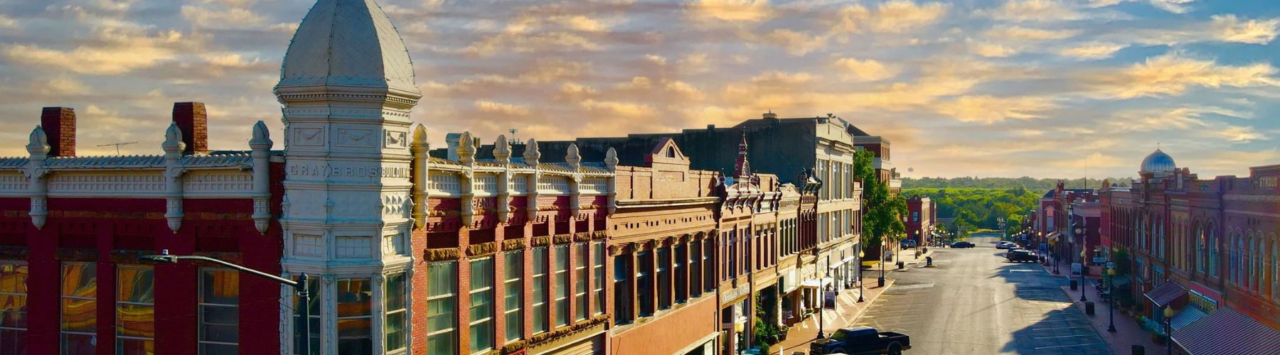 Downtown Guthrie Oklahoma